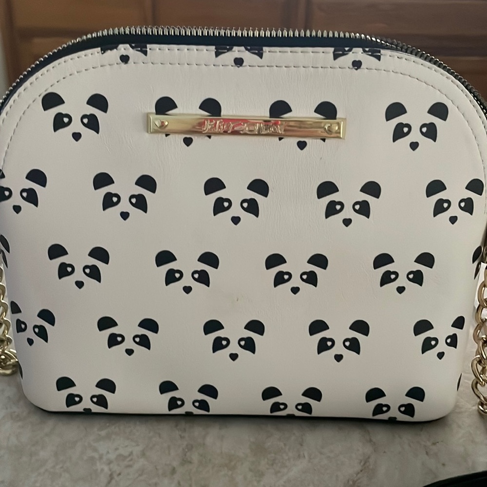Betsey Johnson Panda small handbag